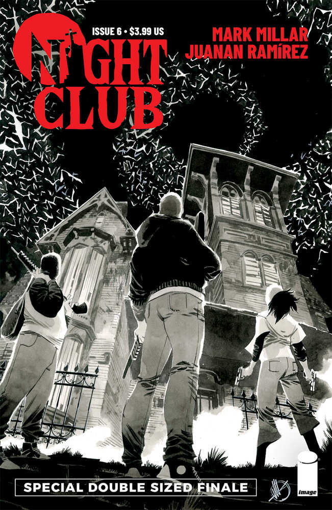 IMAGE COMICS COMIC BOOK Night Club #6 (Of 6) Cover B Scalera Black & White (Mature)