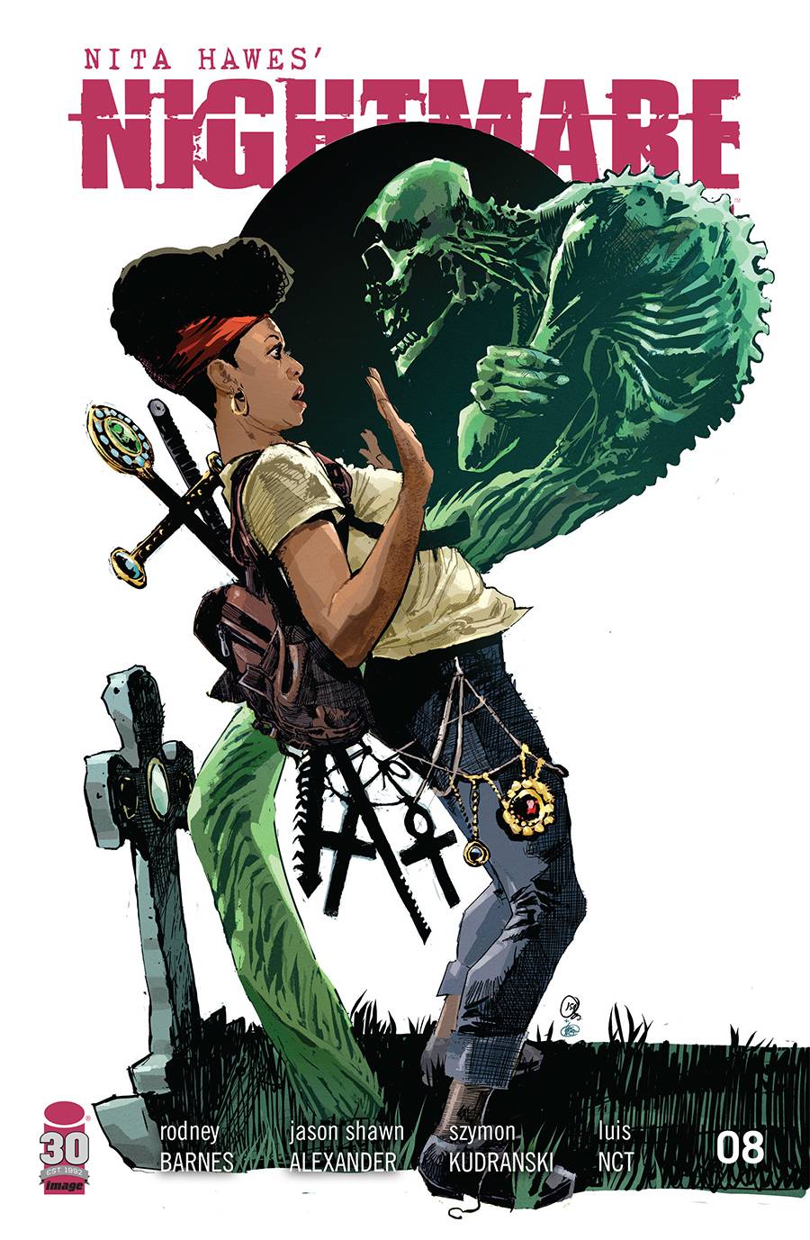 IMAGE COMICS COMIC BOOK NITA HAWES NIGHTMARE BLOG #8 CVR B ALEXANDER (MR)