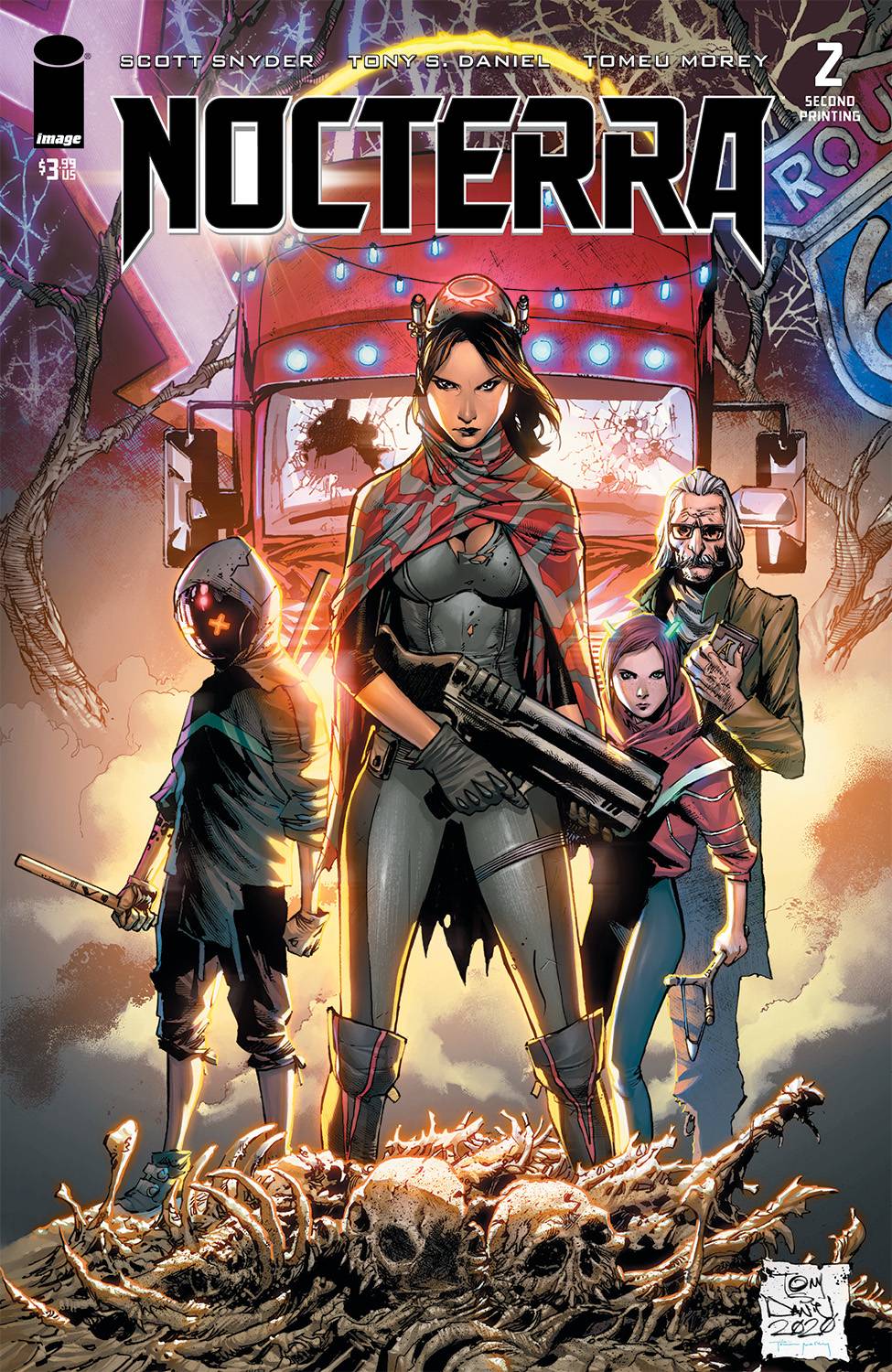 IMAGE COMICS COMIC BOOK NOCTERRA #2 2ND PTG (MR)