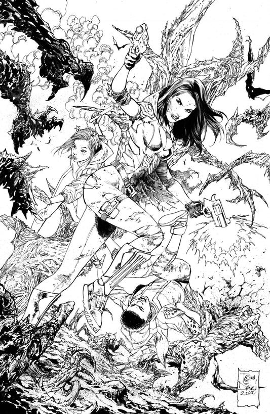 IMAGE COMICS COMIC BOOK NOCTERRA #3 CVR E 25 COPY INCV DANIEL B&W VIRGIN (MR)