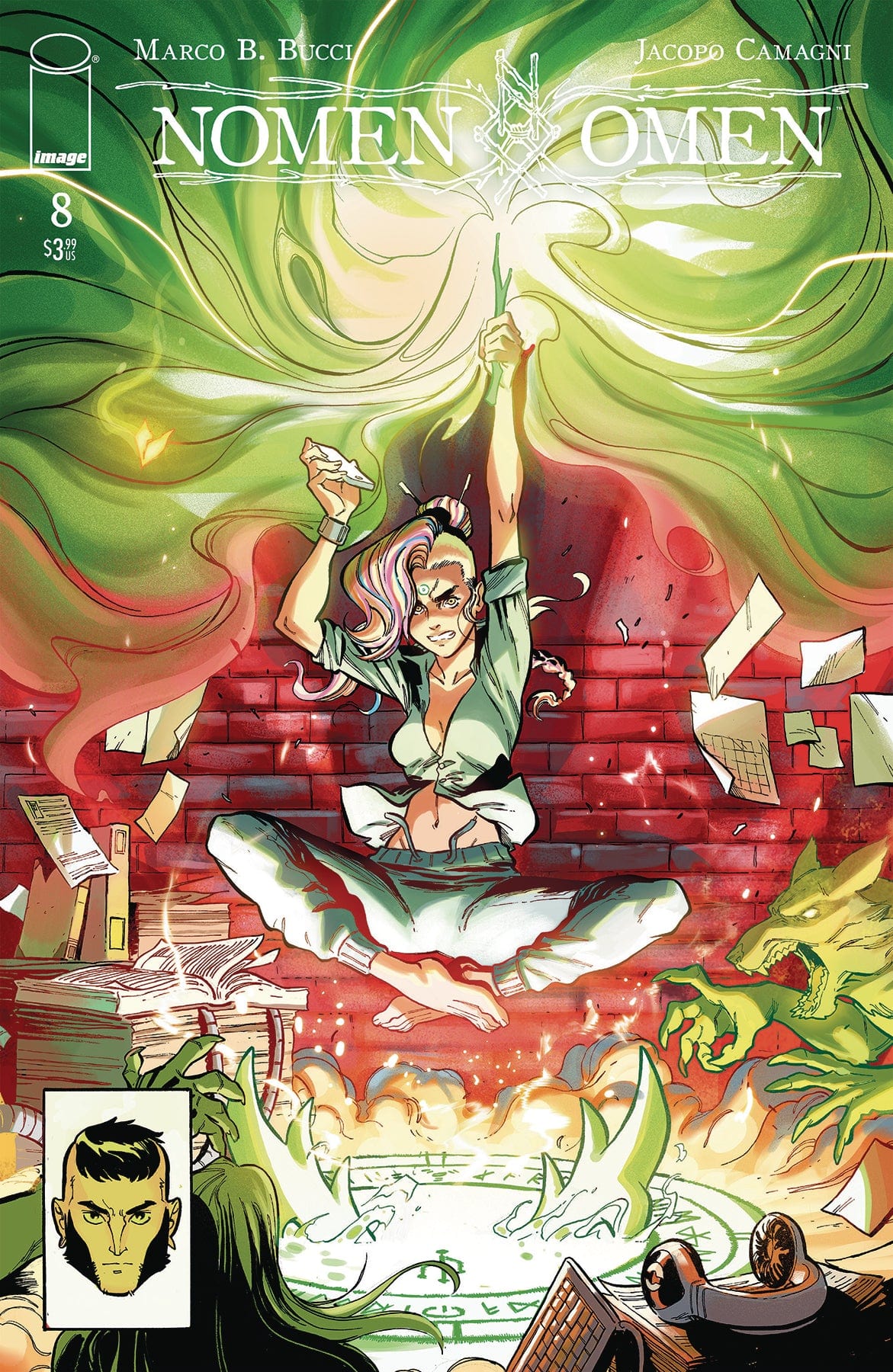 IMAGE COMICS COMIC BOOK NOMEN OMEN #8 (OF 15) CVR A CAMAGNI (MR)