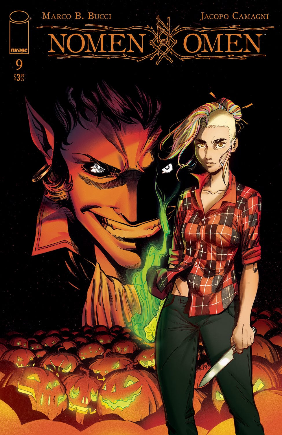 IMAGE COMICS comic book NOMEN OMEN #9 (OF 15) CVR A CAMAGNI (MR)