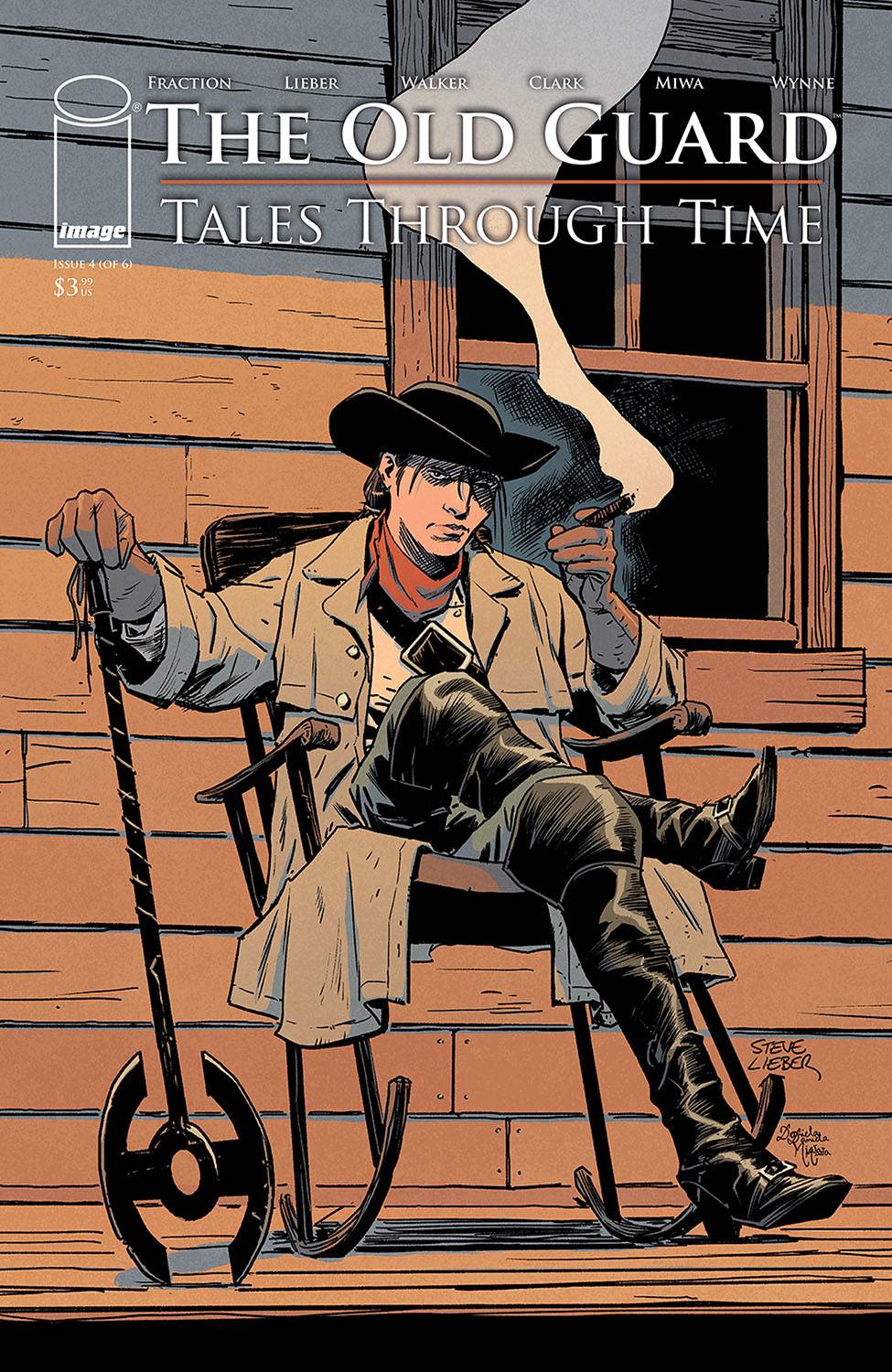 IMAGE COMICS COMIC BOOK OLD GUARD TALES THROUGH TIME #4 (OF 6) CVR B LIEBER (MR)