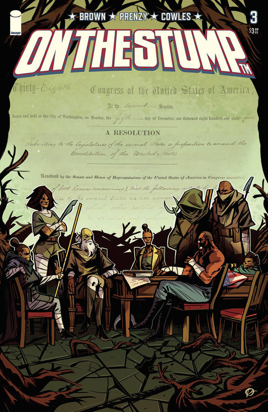 IMAGE COMICS COMIC BOOK ON THE STUMP #3 CVR A PRENZY (MR)