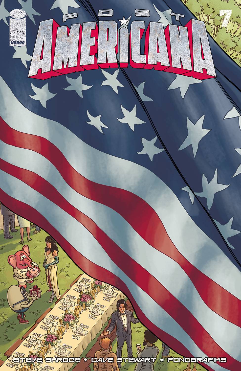 IMAGE COMICS COMIC BOOK POST AMERICANA #7 (OF 7)