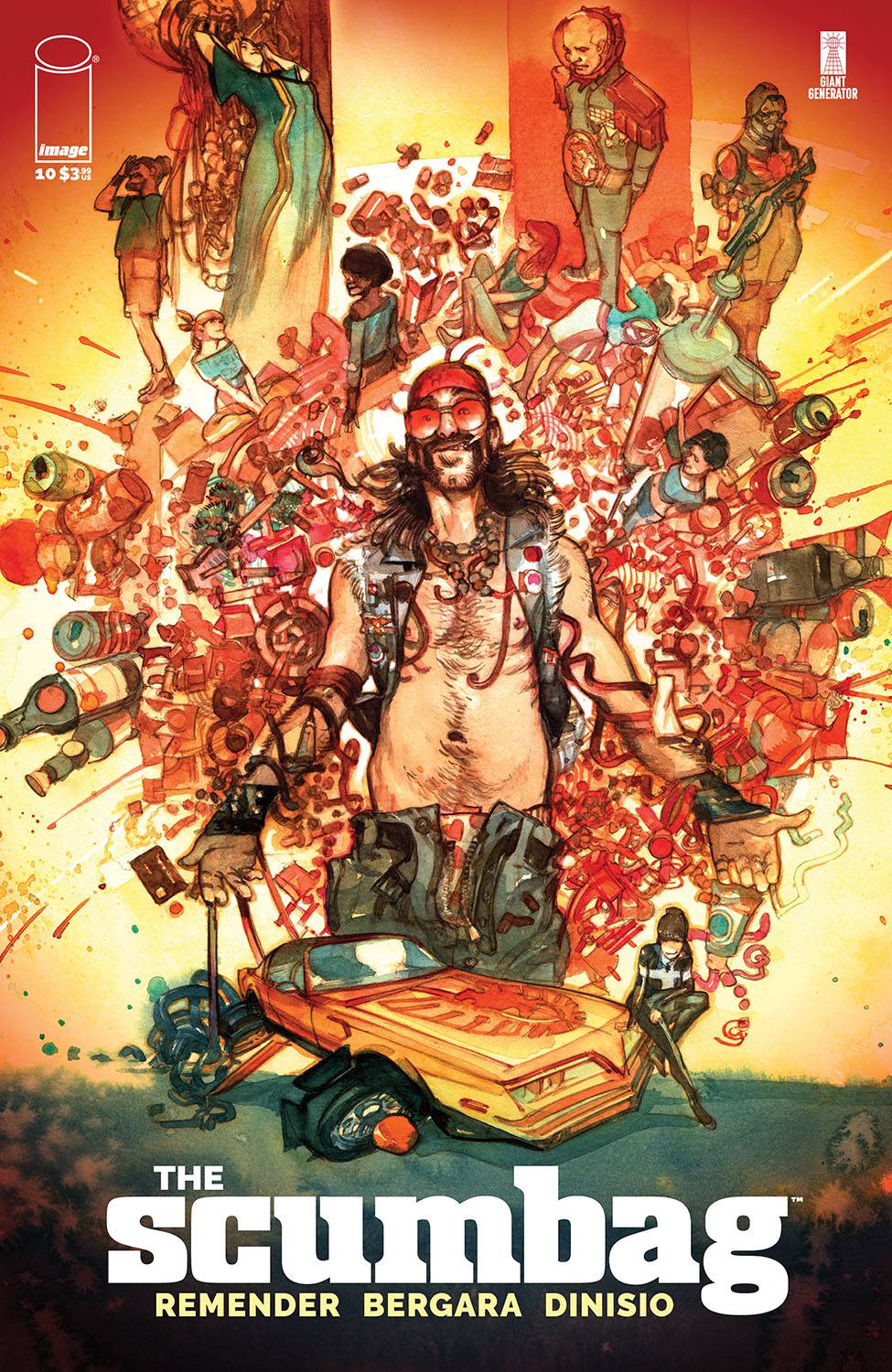 IMAGE COMICS COMIC BOOK SCUMBAG #10 CVR B TOCCHINI (MR)