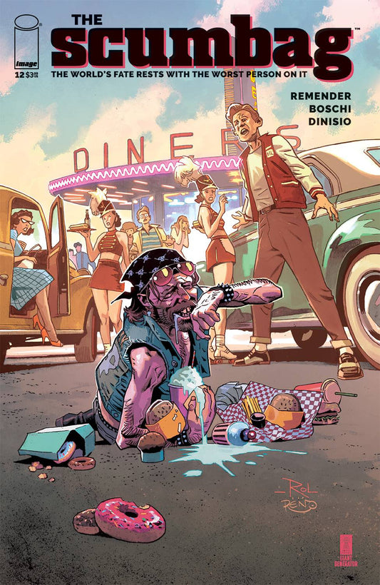 IMAGE COMICS COMIC BOOK SCUMBAG #12 CVR A BOSCHI & DINISIO (MR)