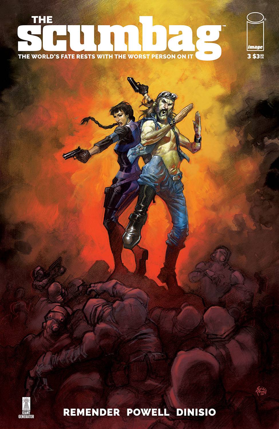 IMAGE COMICS COMIC BOOK SCUMBAG #3 CVR A POWELL & DINISTRO