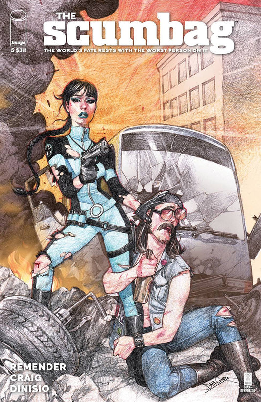 IMAGE COMICS COMIC BOOK SCUMBAG #5 CVR B 10 COPY INCV GO (MR)