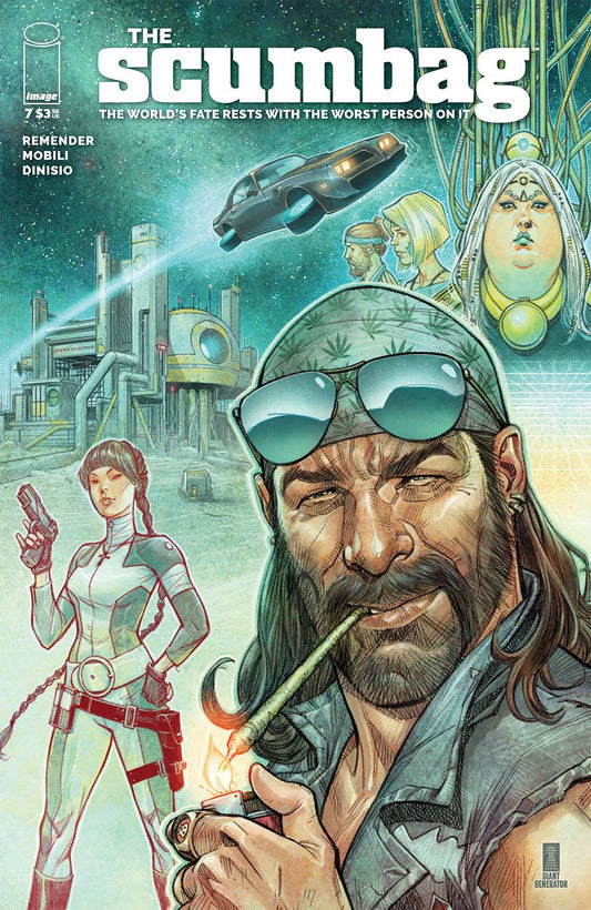 IMAGE COMICS COMIC BOOK SCUMBAG #7 CVR B 10 COPY INCV TEAGUE (MR)