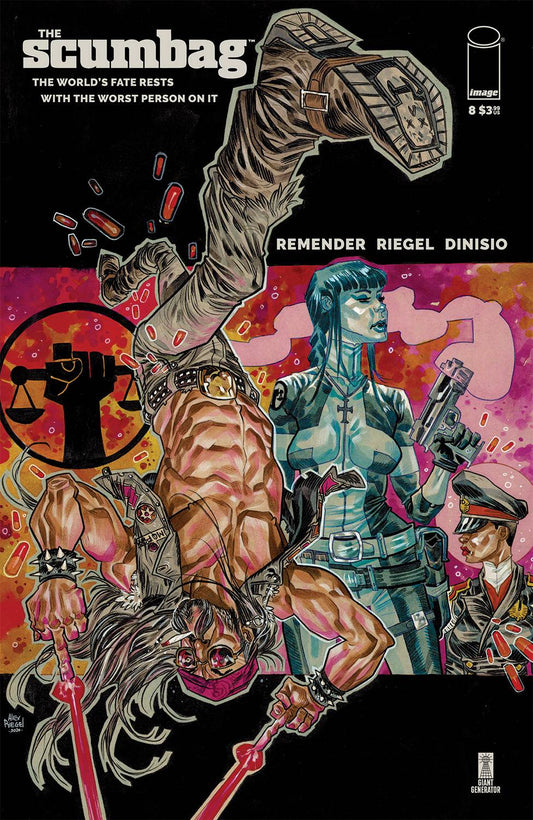 IMAGE COMICS COMIC BOOK SCUMBAG #8 CVR A RIEGEL & DINISIO (MR)