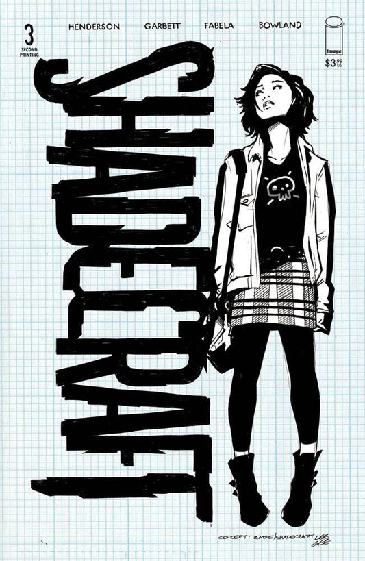IMAGE COMICS COMIC BOOK SHADECRAFT #3 2ND PTG