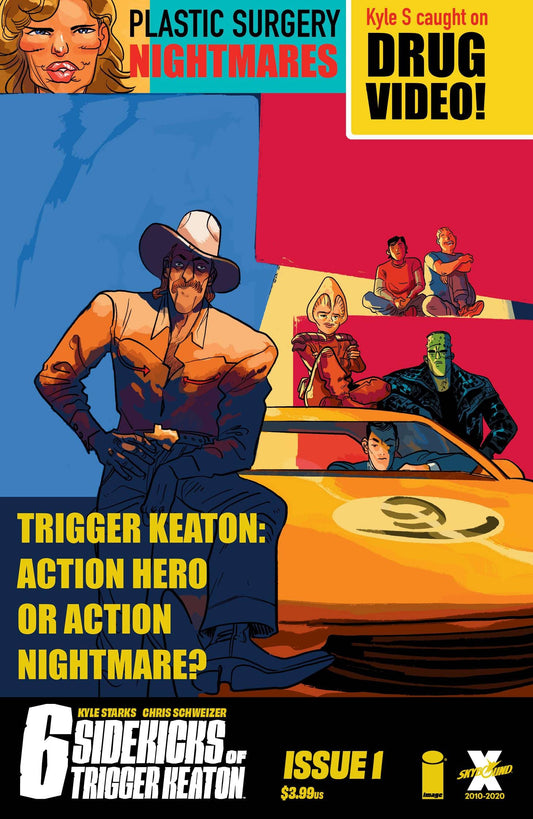 IMAGE COMICS COMIC BOOK SIX SIDEKICKS OF TRIGGER KEATON #1 CVR B HENDERSON (MR)