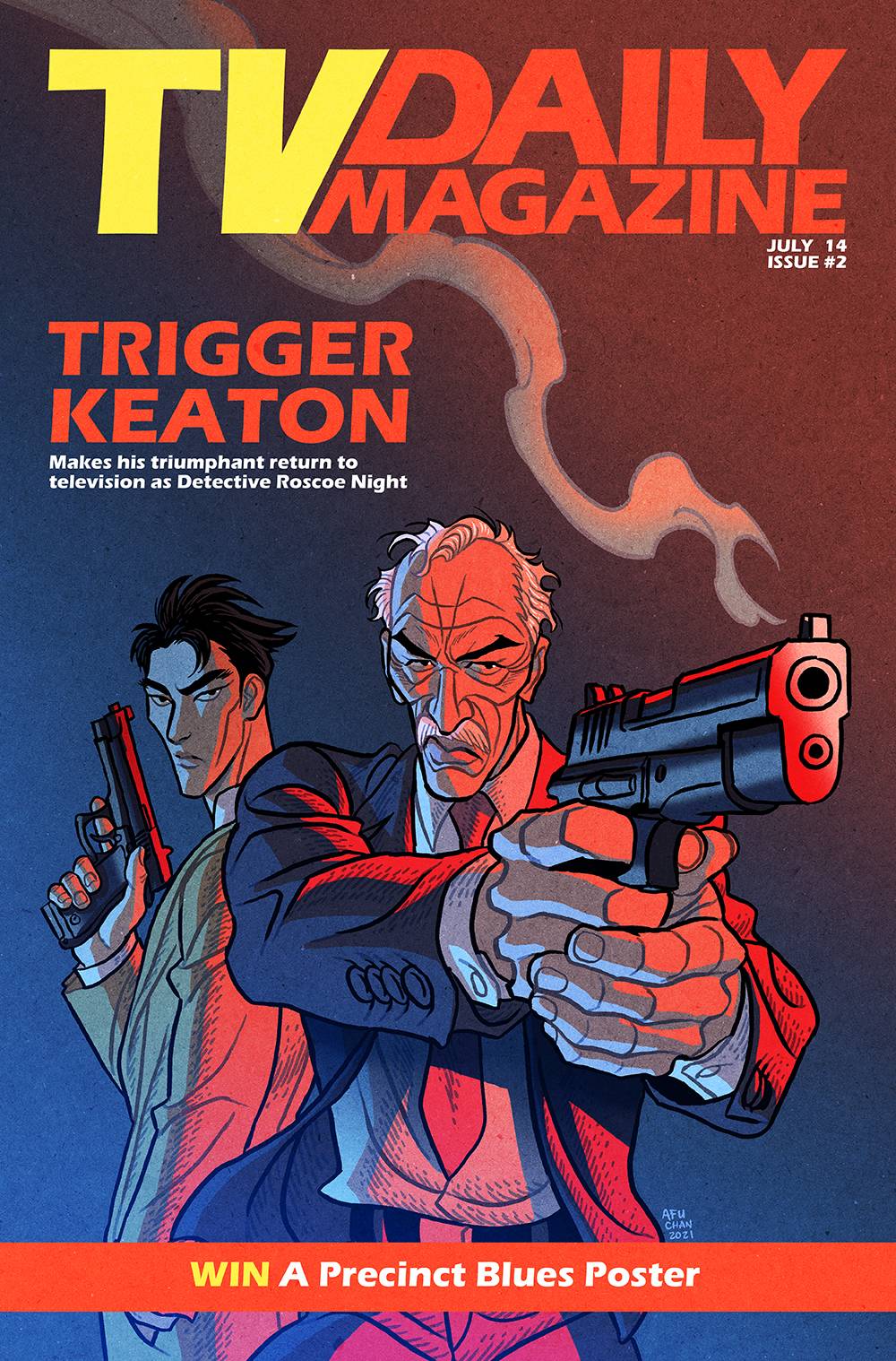 IMAGE COMICS COMIC BOOK SIX SIDEKICKS OF TRIGGER KEATON #2 CVR B CHAN (MR)