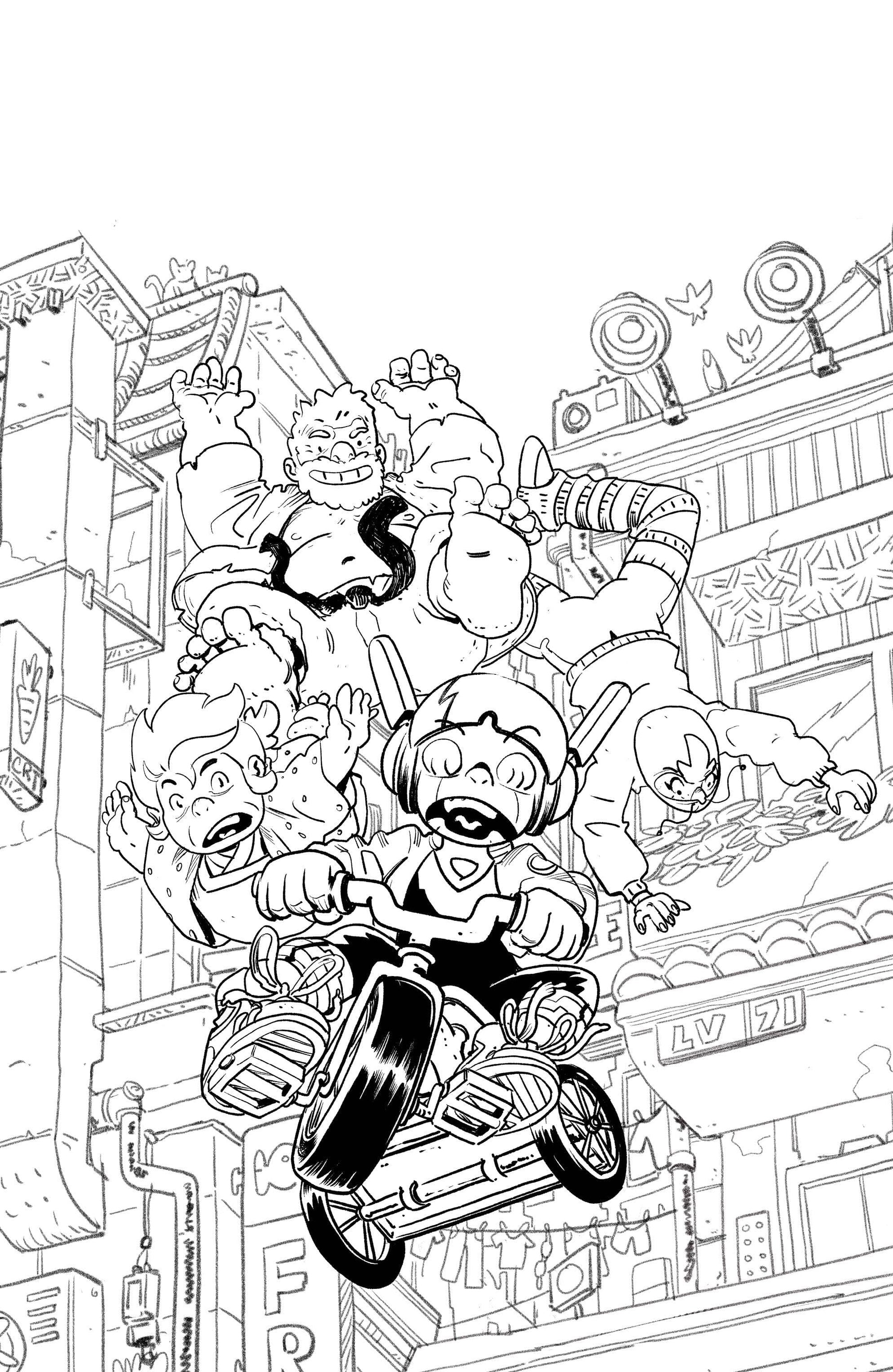 IMAGE COMICS COMIC BOOK SKYBOUND X #2 CVR E 10 COPY INCV B&W VUONG & KNIIVILA (MR)