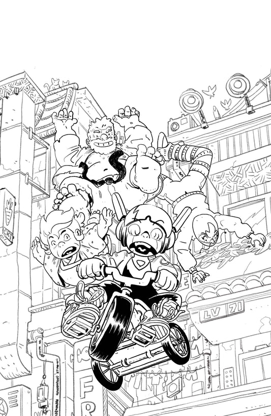IMAGE COMICS COMIC BOOK SKYBOUND X #2 CVR E 10 COPY INCV B&W VUONG & KNIIVILA (MR)
