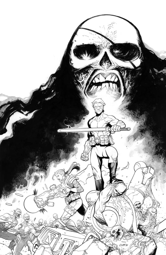 IMAGE COMICS COMIC BOOK SKYBOUND X #2 CVR F 25 COPY INCV B&W RATHBURN (MR)