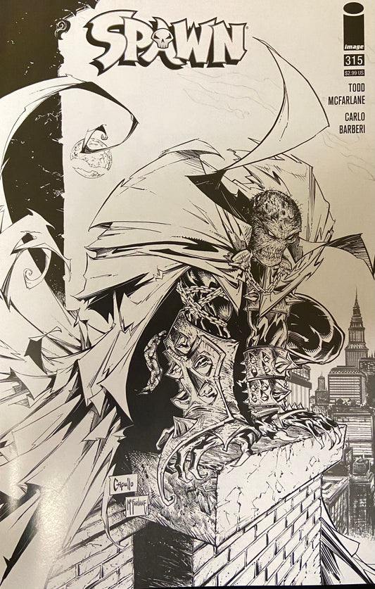 IMAGE COMICS COMIC BOOK SPAWN #315 CVR E