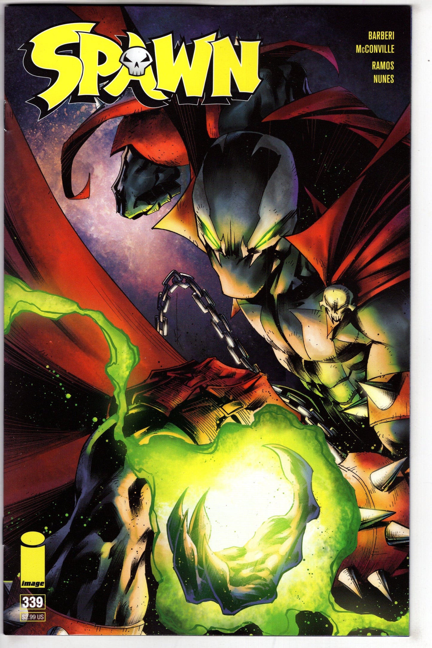 IMAGE COMICS COMIC BOOK Spawn #339 Cover B Keane