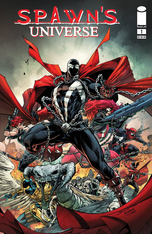 IMAGE COMICS COMIC BOOK SPAWN UNIVERSE #1 CVR E BOOTH & MCFARLANE