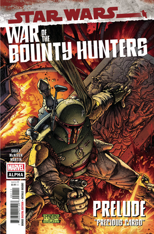 IMAGE COMICS COMIC BOOK STAR WARS WAR BOUNTY HUNTERS ALPHA #1