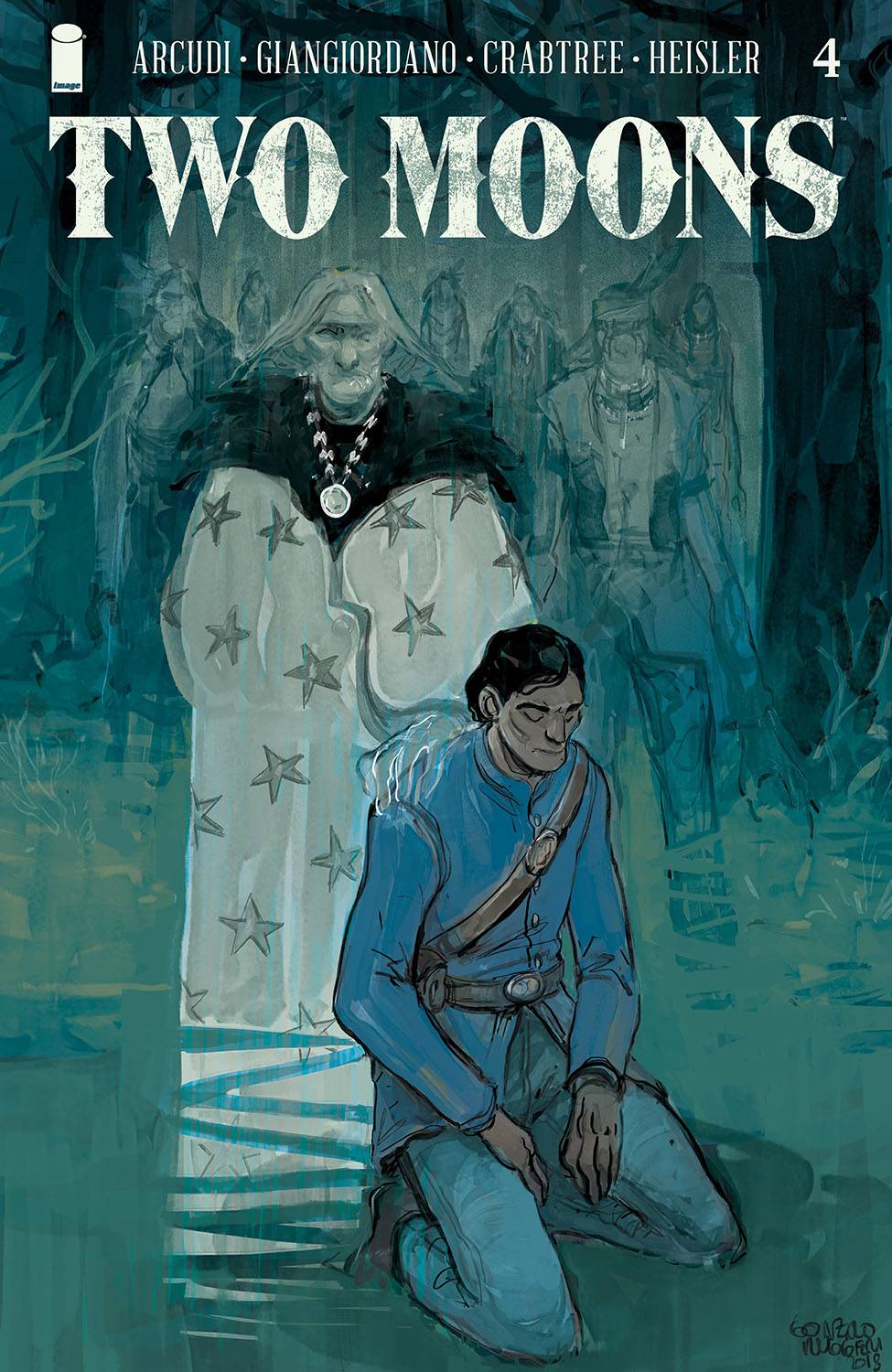 IMAGE COMICS COMIC BOOK TWO MOONS #4 CVR B RUGGIERI