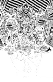 IMAGE COMICS COMIC BOOK ULTRAMEGA BY JAMES HARREN #2 CVR C  B&W VIRGIN VARIANT