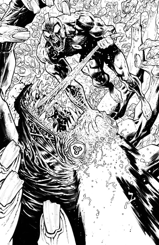 IMAGE COMICS COMIC BOOK ULTRAMEGA BY JAMES HARREN #3 CVR C 5 COPY INCV B&W VIRGIN