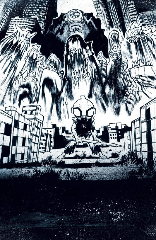 IMAGE COMICS COMIC BOOK ULTRAMEGA BY JAMES HARREN #3 CVR D 10 COPY INCV B&W VIRGIN