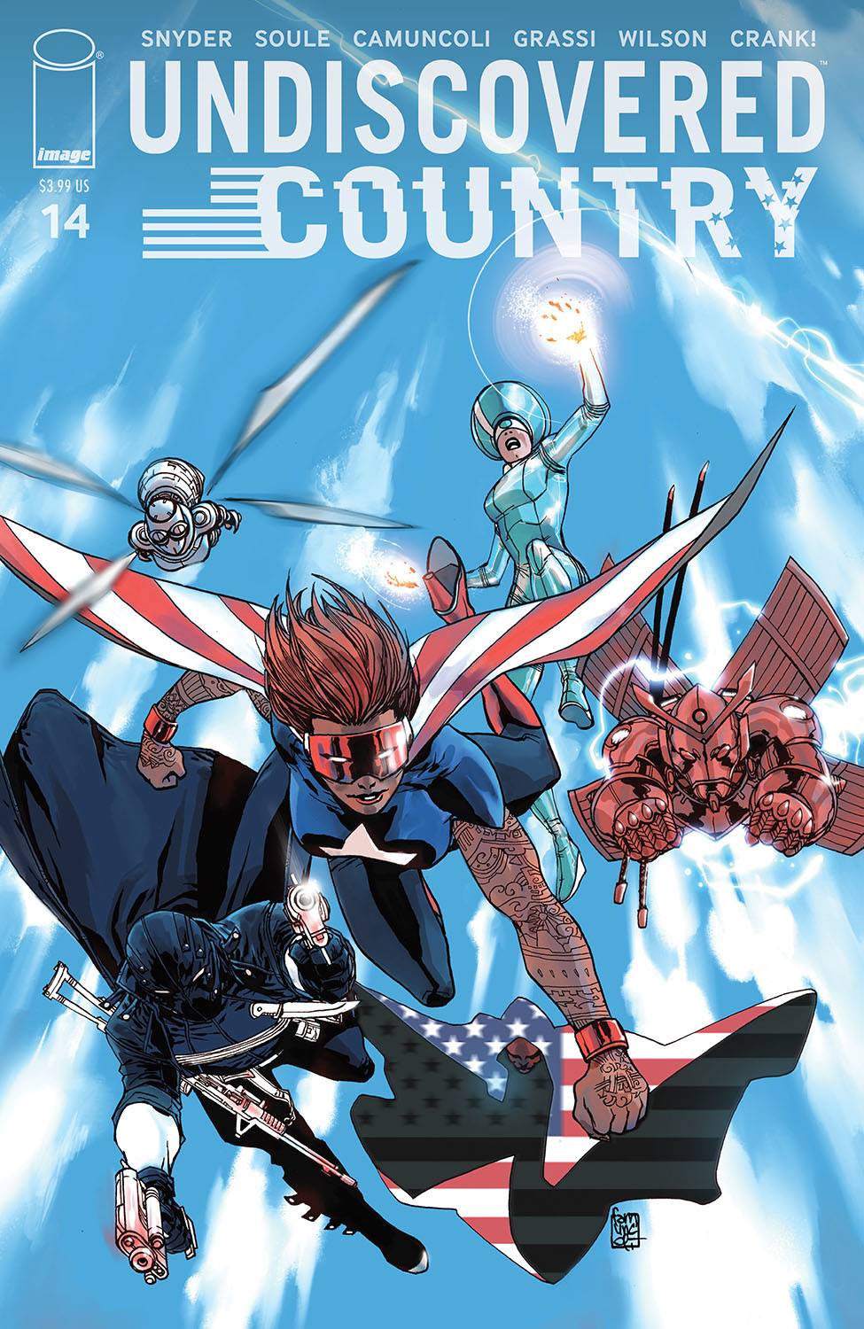 IMAGE COMICS COMIC BOOK UNDISCOVERED COUNTRY #14 CVR A CAMUNCOLI