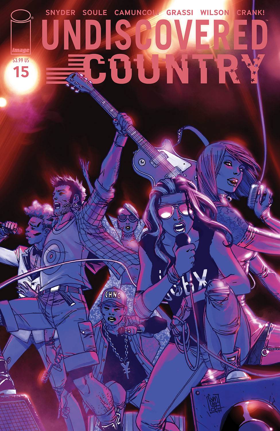 IMAGE COMICS COMIC BOOK UNDISCOVERED COUNTRY #15 CVR A CAMUNCOLI