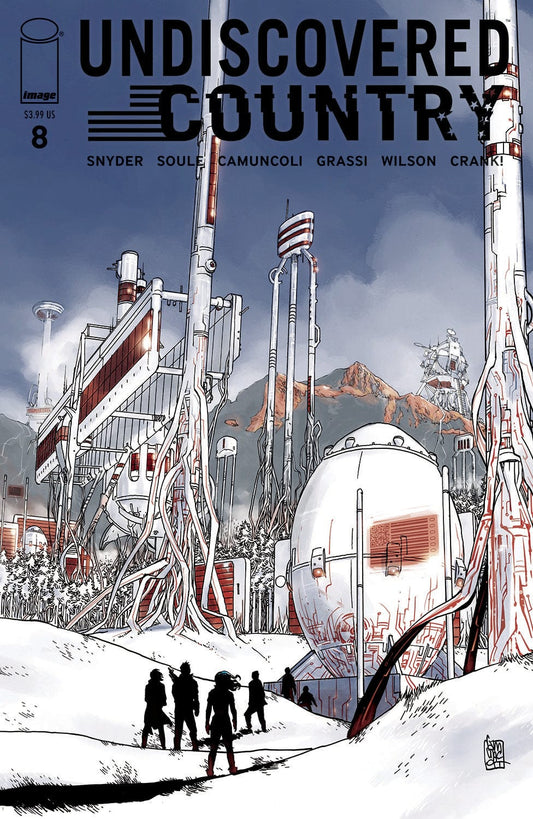 IMAGE COMICS comic book UNDISCOVERED COUNTRY #8 CVR A CAMUNCOLI (MR)