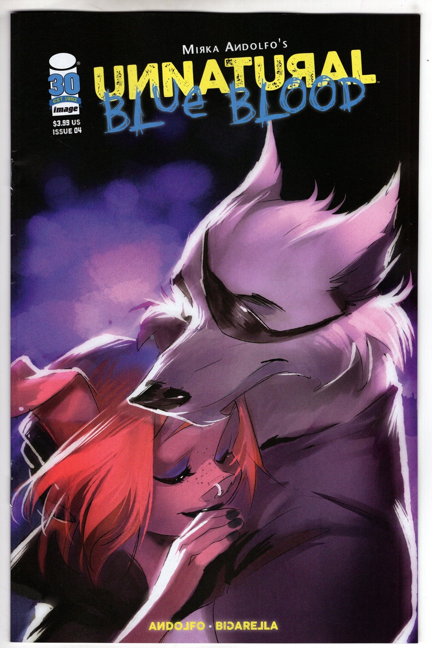 IMAGE COMICS COMIC BOOK Unnatural Blue Blood #4 (Of 8) Cover A Andolfo (Mature)