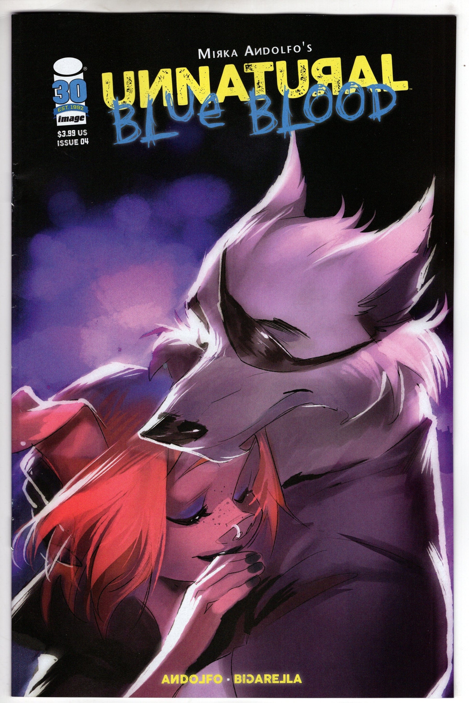 IMAGE COMICS COMIC BOOK Unnatural Blue Blood #4 (Of 8) Cover A Andolfo (Mature)