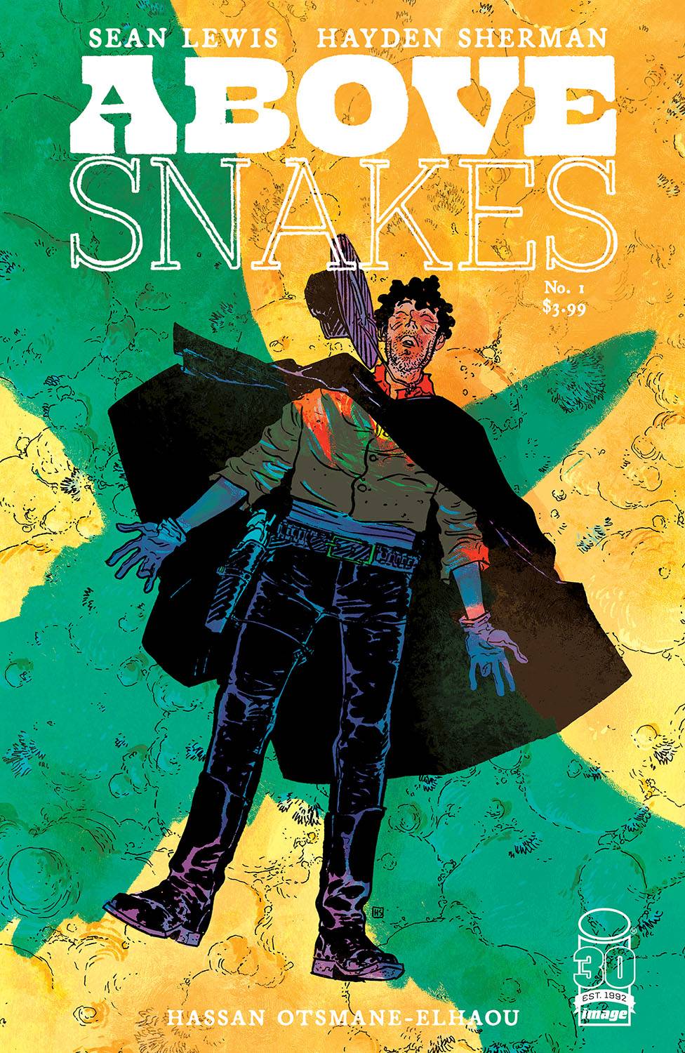 IMAGE COMICS COMIC BOOK VF/NM ABOVE SNAKES #1 (OF 5) CVR A SHERMAN (MR)