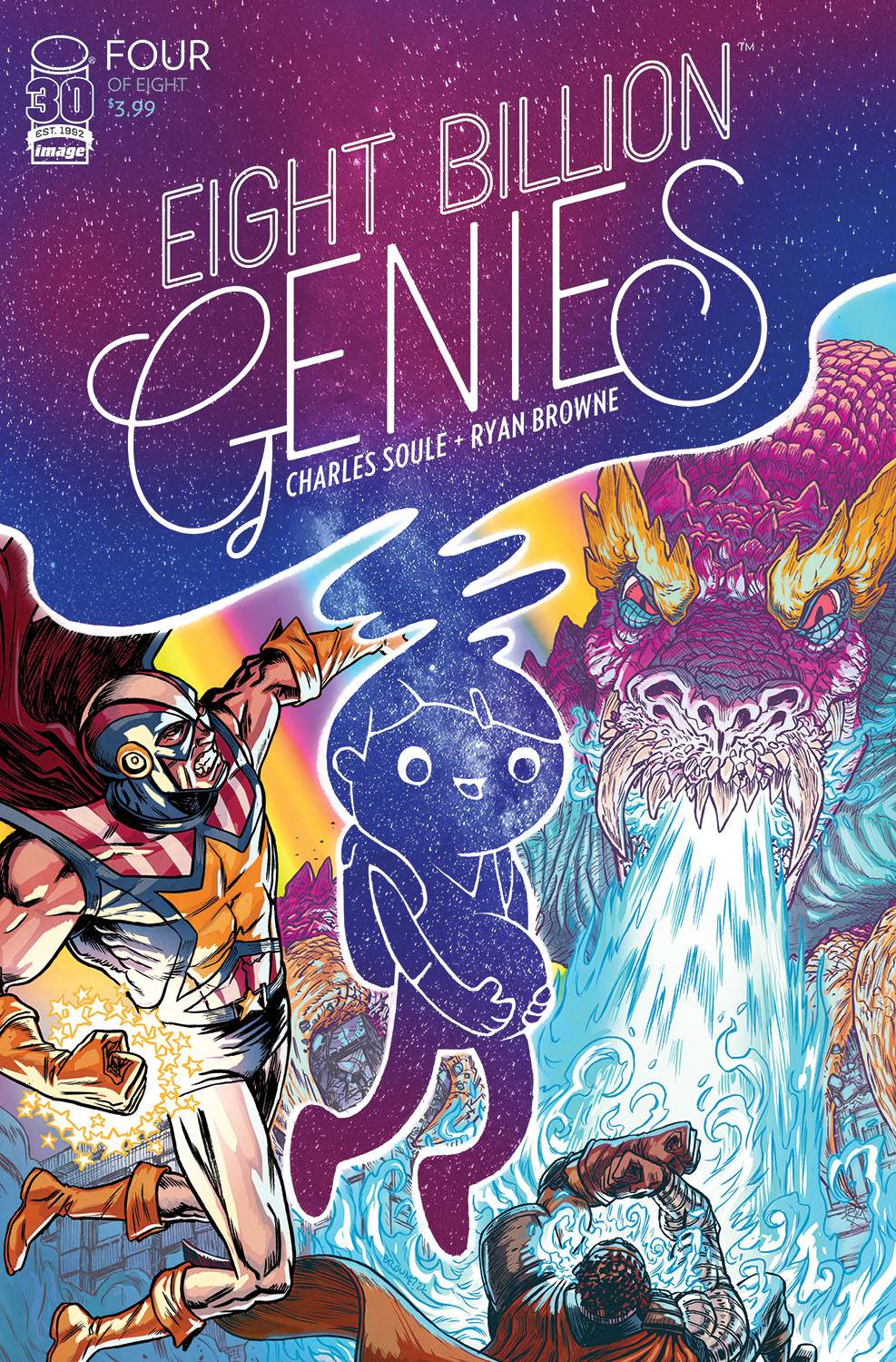 IMAGE COMICS COMIC BOOK VF/NM EIGHT BILLION GENIES #4 (OF 8) CVR A BROWNE (MR)