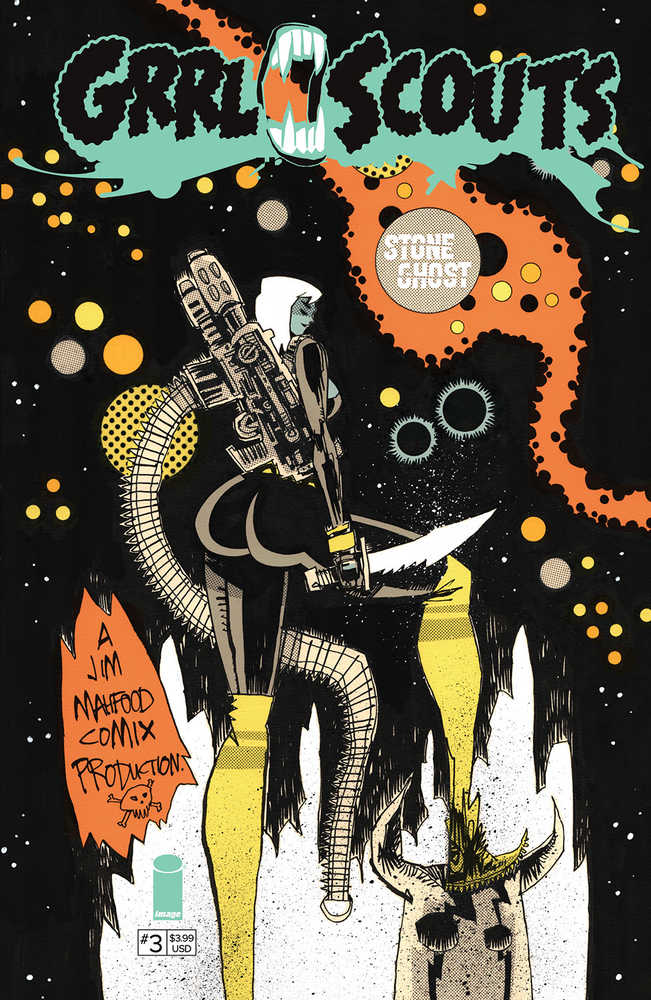 IMAGE COMICS COMIC BOOK VF/NM Grrl Scouts Stone Ghost #3 (Of 6) Cover A Mahfood (Mature)