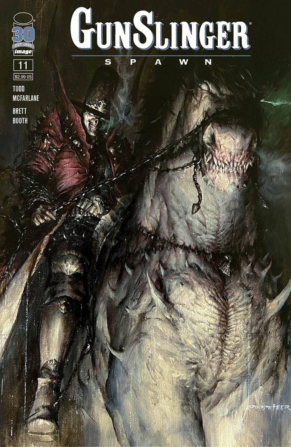 IMAGE COMICS COMIC BOOK VF/NM GUNSLINGER SPAWN #11 CVR A LEE