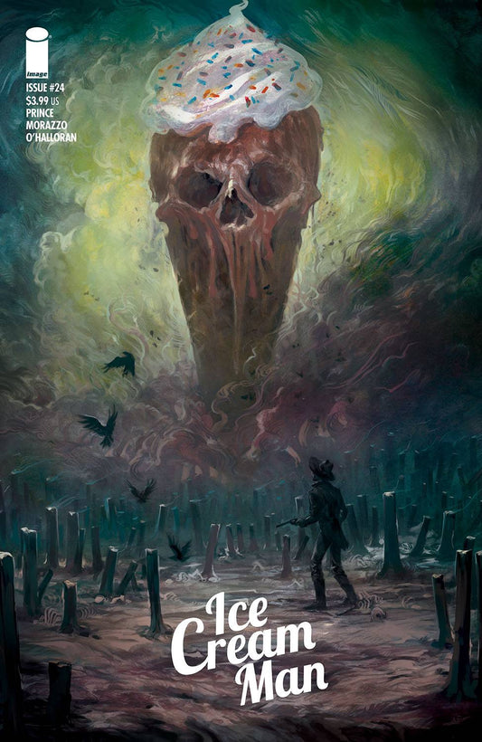 IMAGE COMICS COMIC BOOK VF/NM ICE CREAM MAN #24 CVR B TURRILL (MR)
