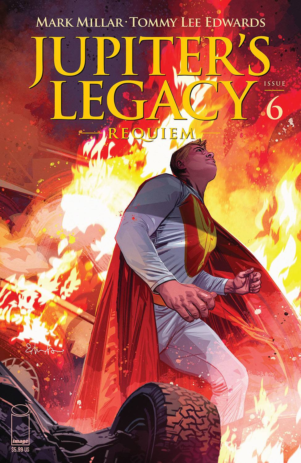 IMAGE COMICS COMIC BOOK VF/NM JUPITERS LEGACY REQUIEM #6 (OF 12) CVR A EDWARDS (MR)