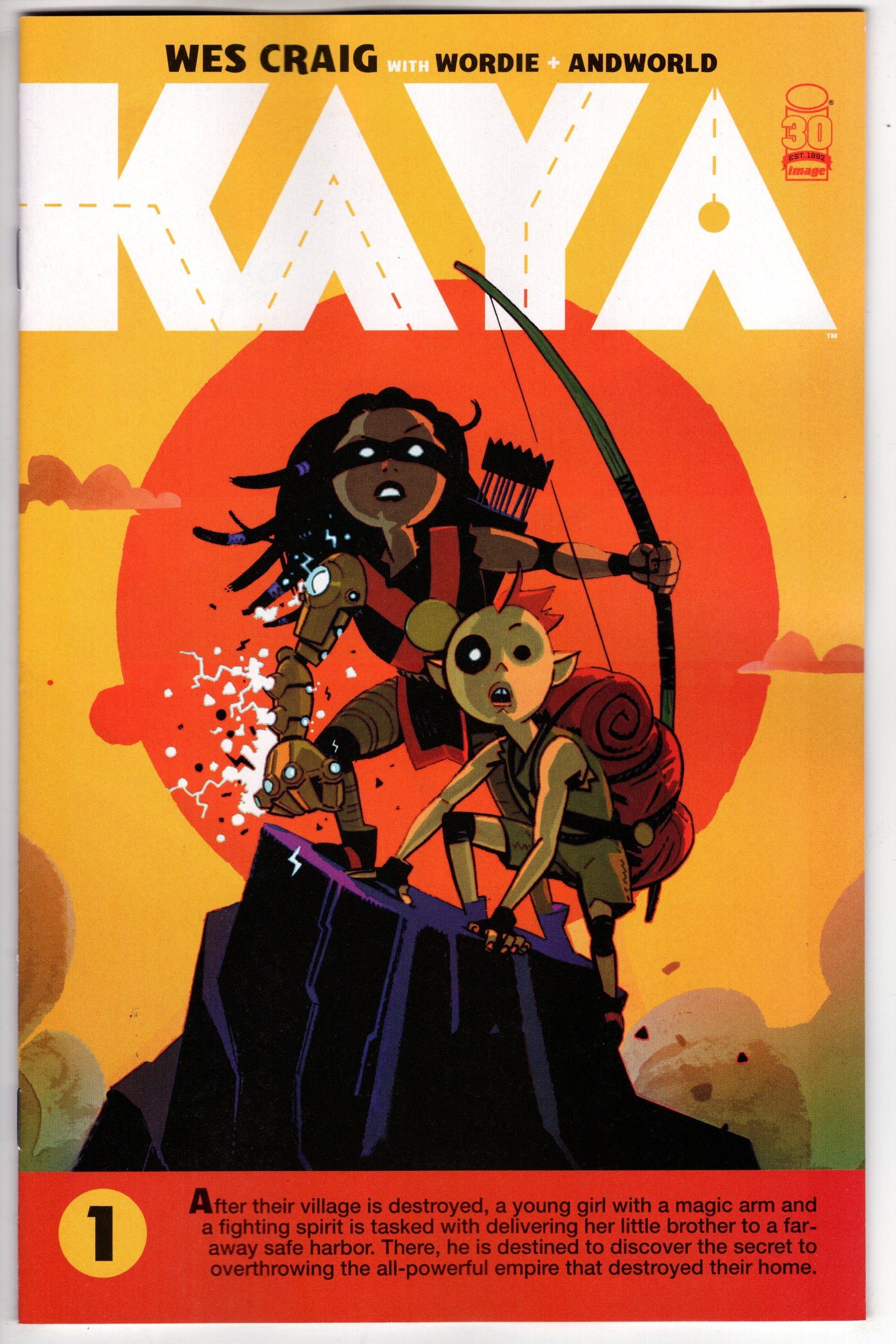IMAGE COMICS COMIC BOOK VF/NM KAYA #1 CVR A