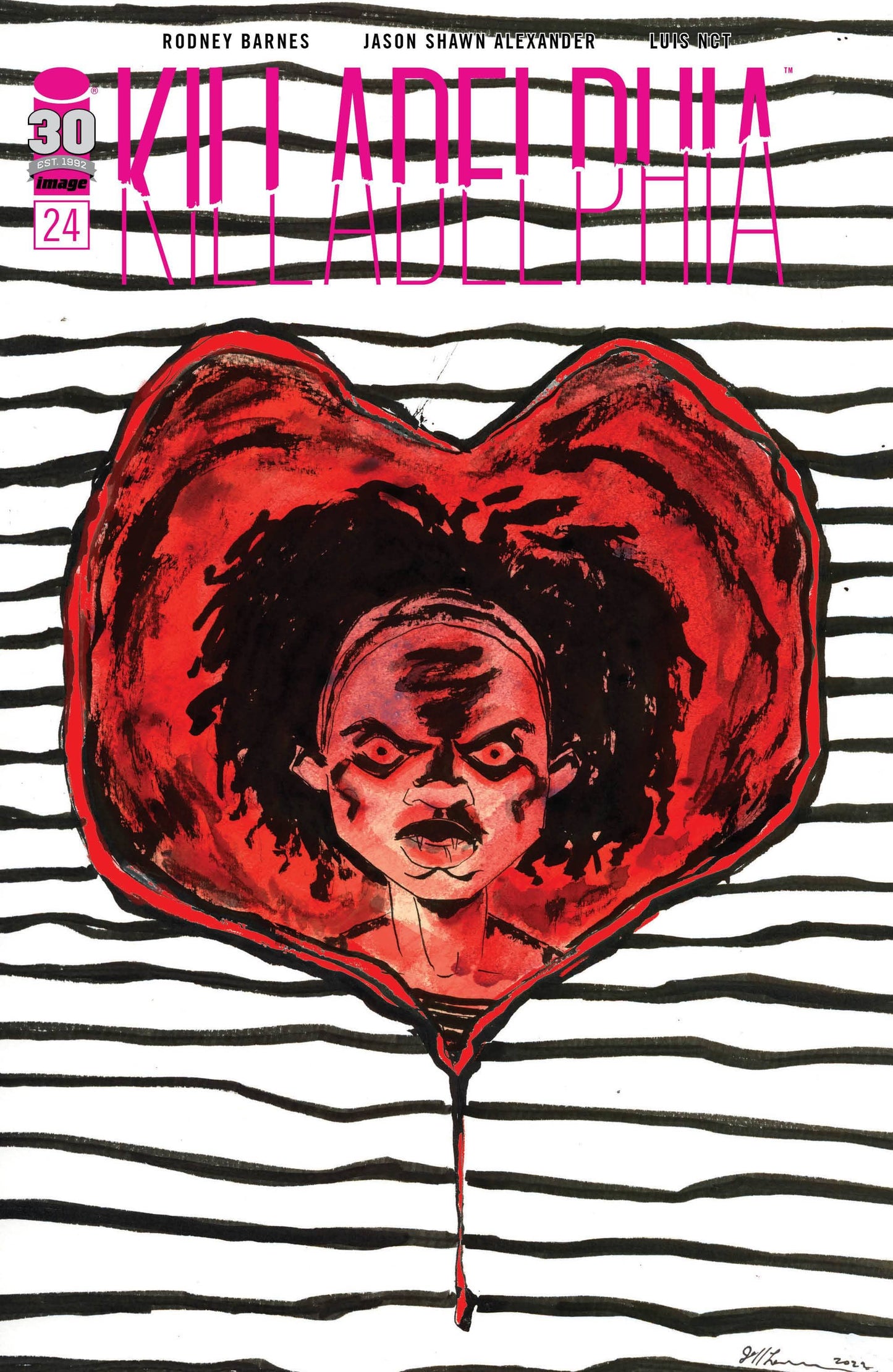 IMAGE COMICS COMIC BOOK VF/NM KILLADELPHIA #24 CVR C LEMIRE (MR)