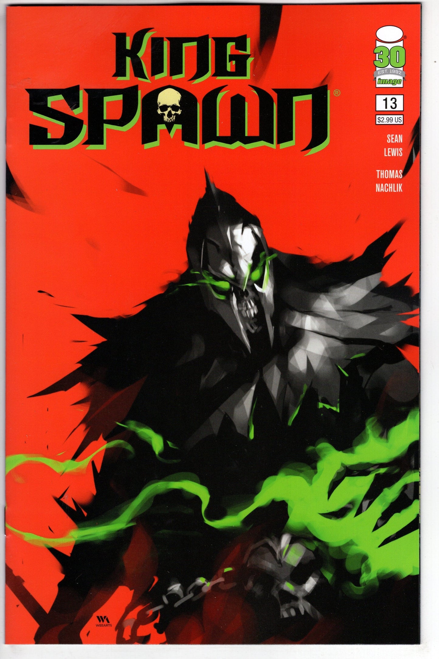 IMAGE COMICS COMIC BOOK VF/NM KING SPAWN #13 CVR B DINH