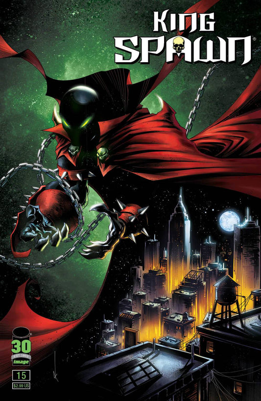 IMAGE COMICS COMIC BOOK VF/NM KING SPAWN #15 CVR B KEANE