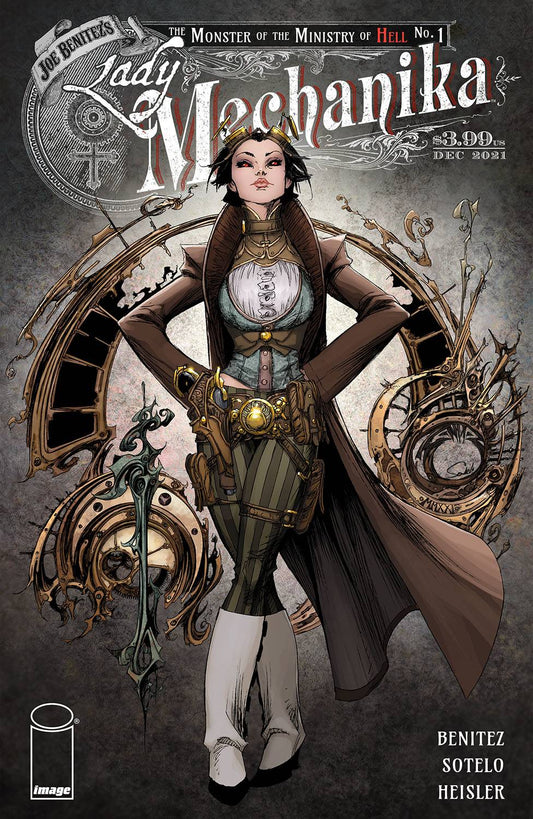 IMAGE COMICS COMIC BOOK VF/NM LADY MECHANIKA MONSTER OF MINISTRY #1 (OF 4) CVR A BENITEZ &