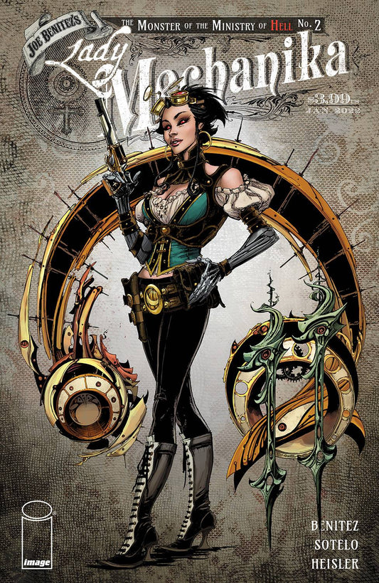 IMAGE COMICS COMIC BOOK VF/NM LADY MECHANIKA MONSTER OF MINISTRY #2 (OF 4) CVR A BENITEZ &