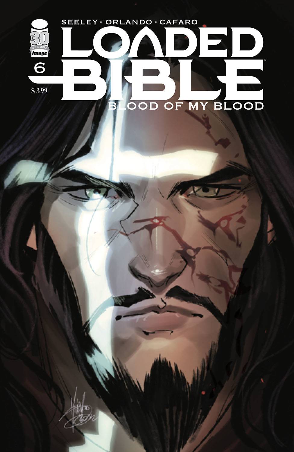 IMAGE COMICS COMIC BOOK VF/NM LOADED BIBLE BLOOD OF MY BLOOD #6 (OF 6) CVR A ANDOLFO (MR)