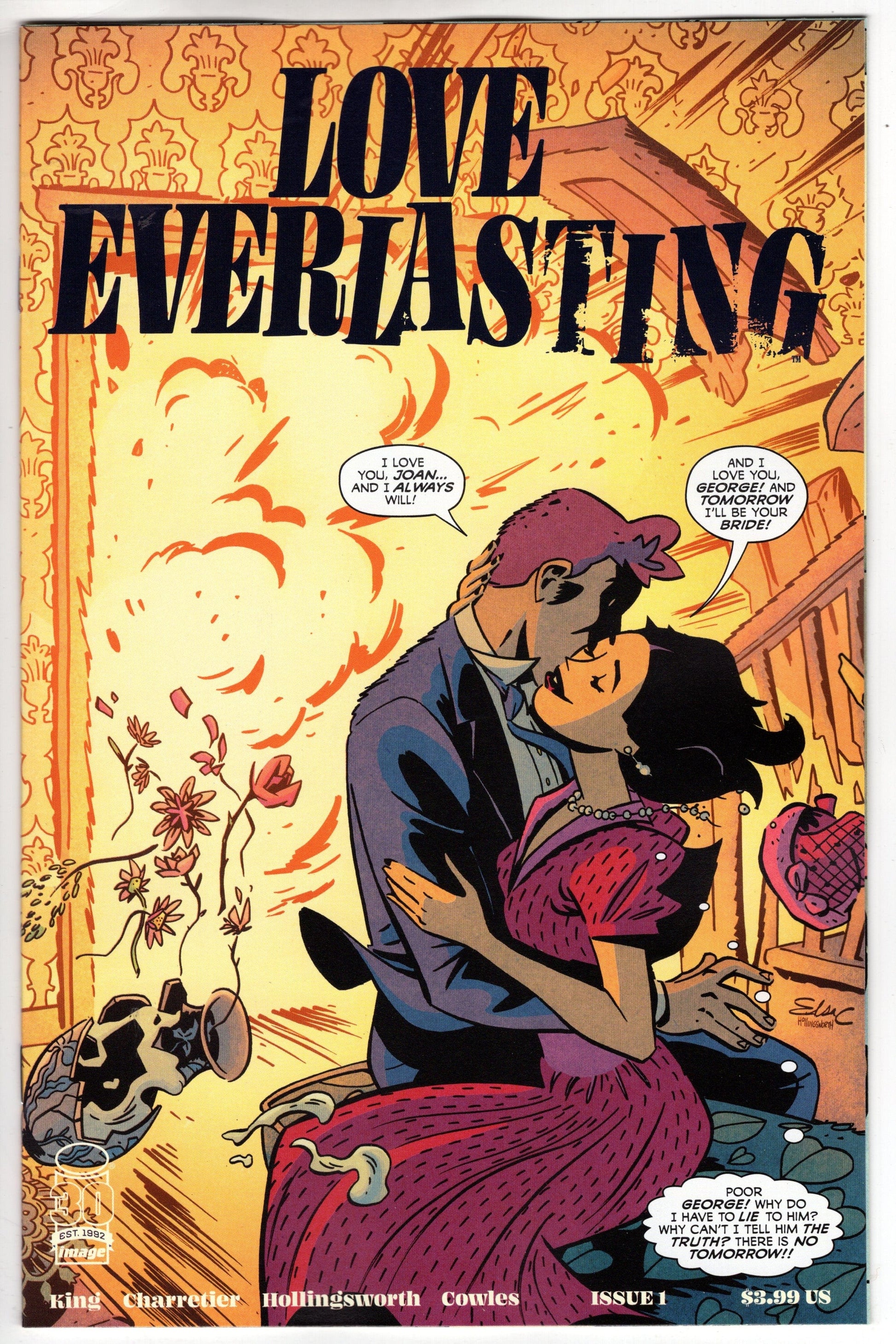 IMAGE COMICS COMIC BOOK VF/NM LOVE EVERLASTING #1 CVR A CHARRETIER