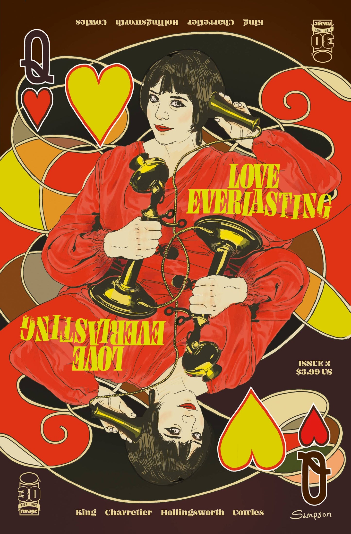 IMAGE COMICS COMIC BOOK VF/NM LOVE EVERLASTING #2 CVR B SAMPSON