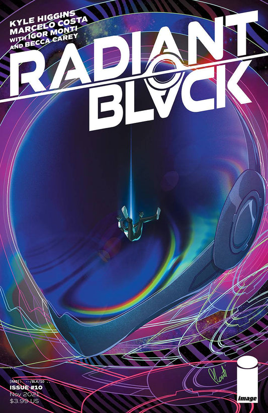 IMAGE COMICS COMIC BOOK VF/NM RADIANT BLACK #10 CVR B MONTI
